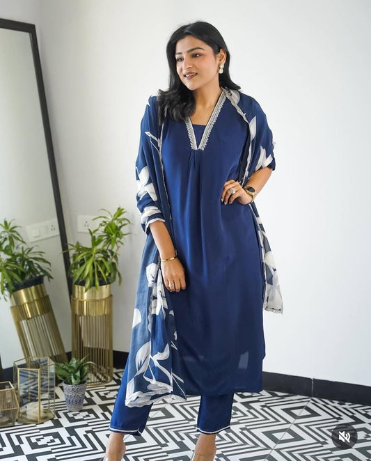 blue kurti set,blue salwar kameez,blue cotton kurti,embroidered blue kurti,pakistani style suit,handcrafted cotton suit,women kurti pant set,blue ethnic wear,traditional indian dress,party wear kurti set,blue kurta with dupatta,three piece kurti set,blue festival wear,salwar kameez for women,cotton kurti for women,blue embroidered suit,ready to wear kurti set,blue pakistani kurta,stylish blue outfit,elegant blue salwar suit,blue ethnic suit design,women’s traditional outfit,trendy blue kurti look,soft cotto