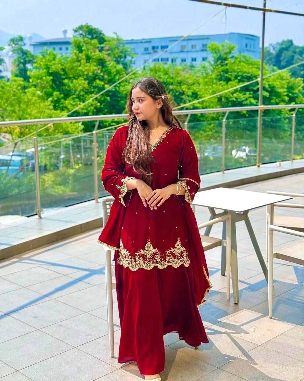 Faux Georgette Sharara Set,
Embroidered Sharara Suit,
5mm Sequence Work Outfit,
Moti Work Sharara Dress,
Heavy Embroidery Kurti Set,
Designer Sharara Suit for Women,
Party Wear Indian Outfit,
Wedding Sharara Dress,
Fully Stitched Sharara Suit,
Sharara with Lace Dupatta,
Micro Cotton Lined Suit,
Ethnic Wear for Festive Occasions,
Full Sleeve Sharara Kurti,
Ready to Wear Pakistani Dress,
Heavy Georgette Dupatta Set,