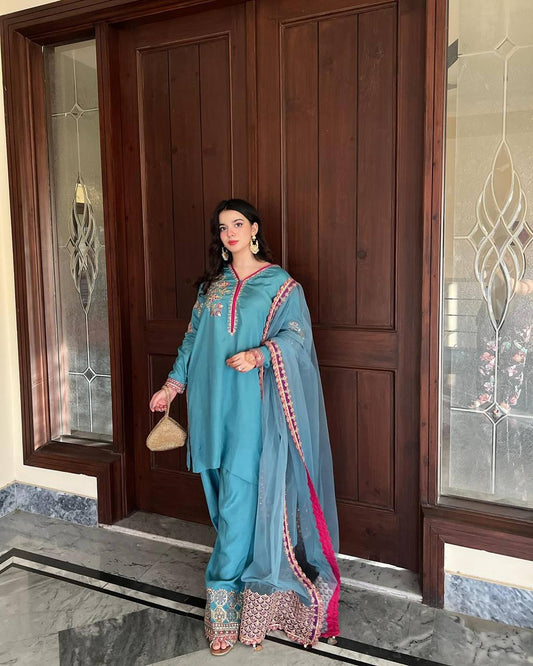 Ethnic Designer Heavy Work Salwar Kameez for Women