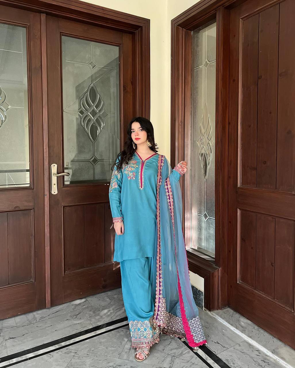 Ethnic Designer Heavy Work Salwar Kameez for Women