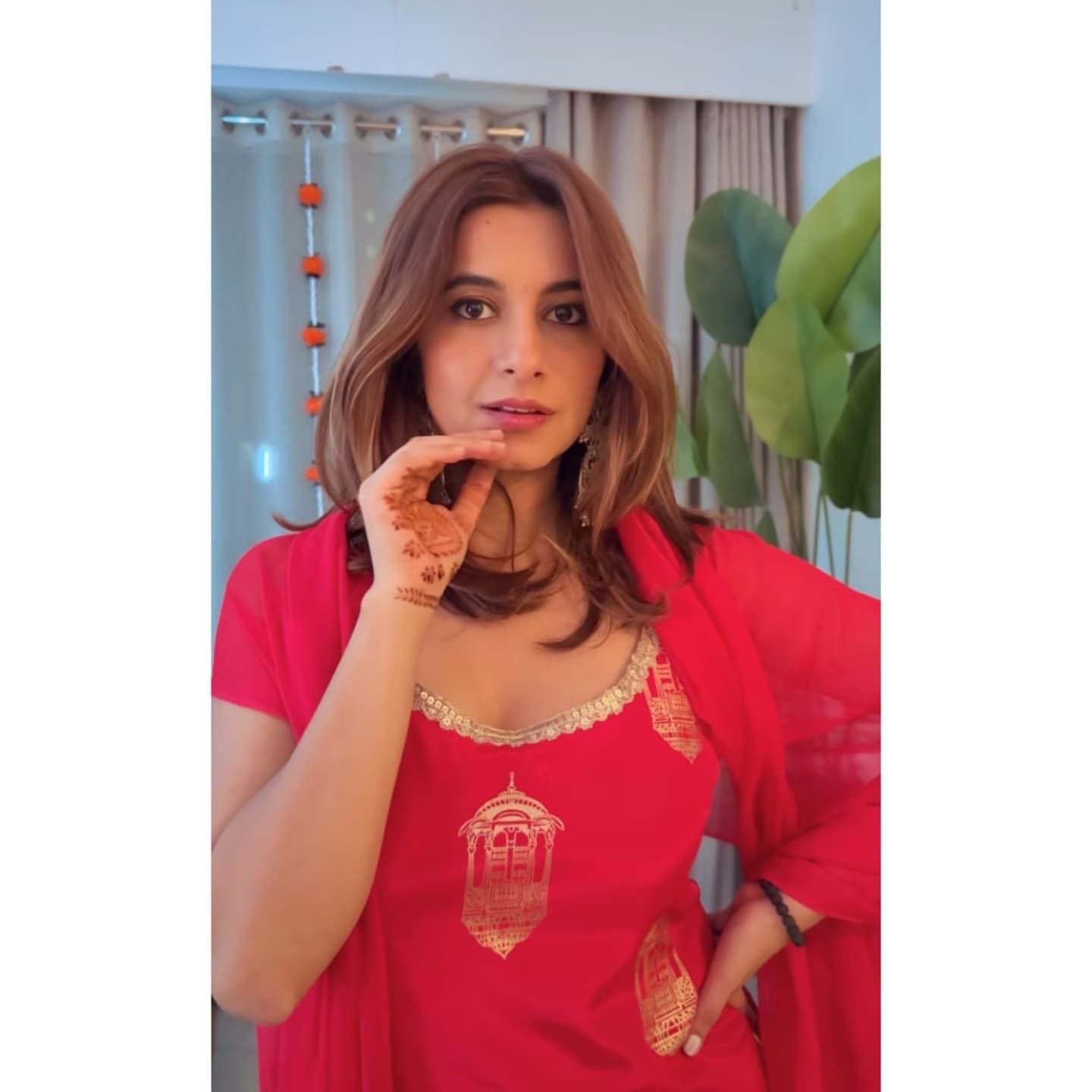 Georgette Designer Palazzo suit for Women 3PC