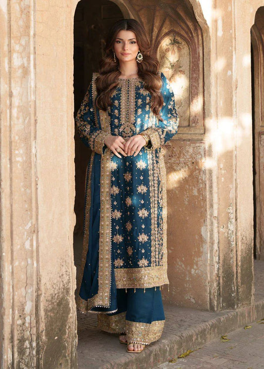 Blue salwar Kameez Suit for Women 