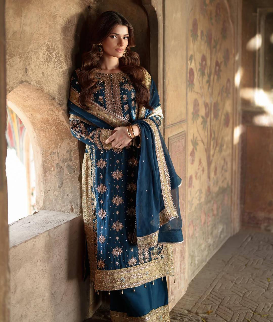 Traditional Embroidered Salwar Kameez