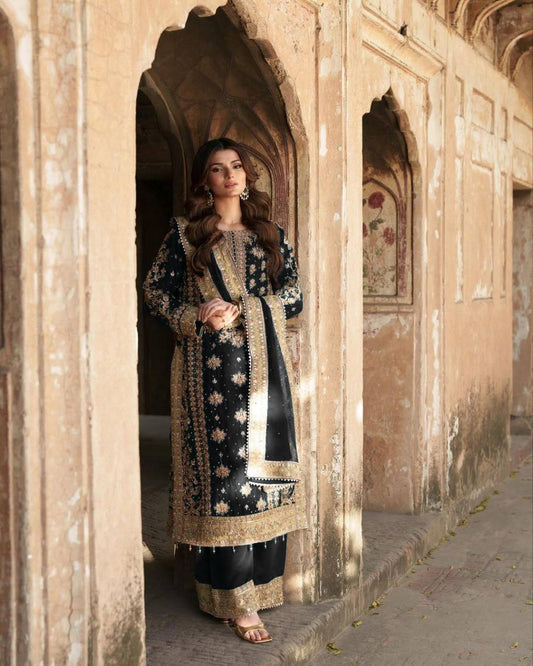 Blue salwar Kameez Suit for Women 
