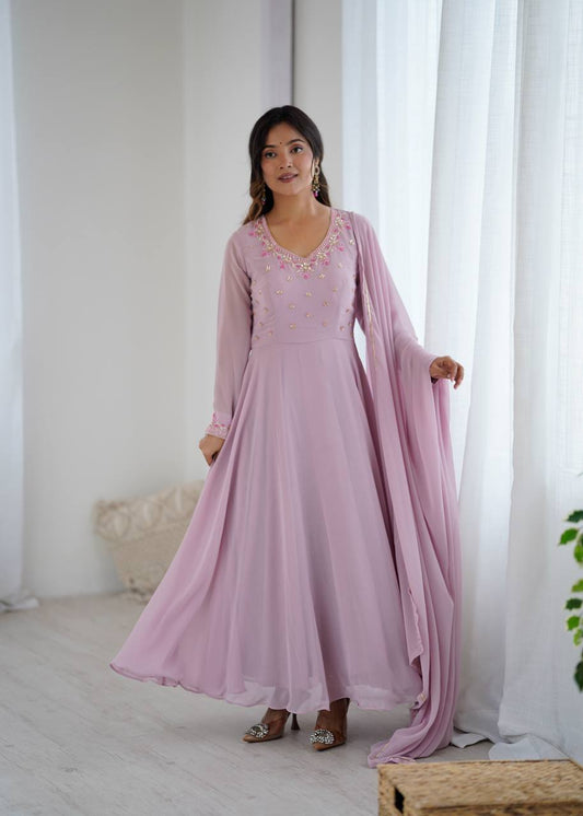 New Launch Georgette Anarkali Suit