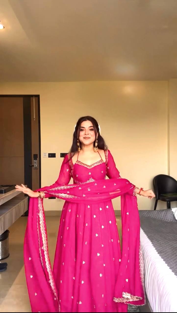 Anarkali suit for Diwali