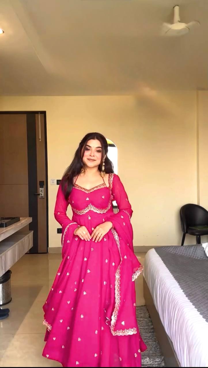 Anarkali suit for Diwali