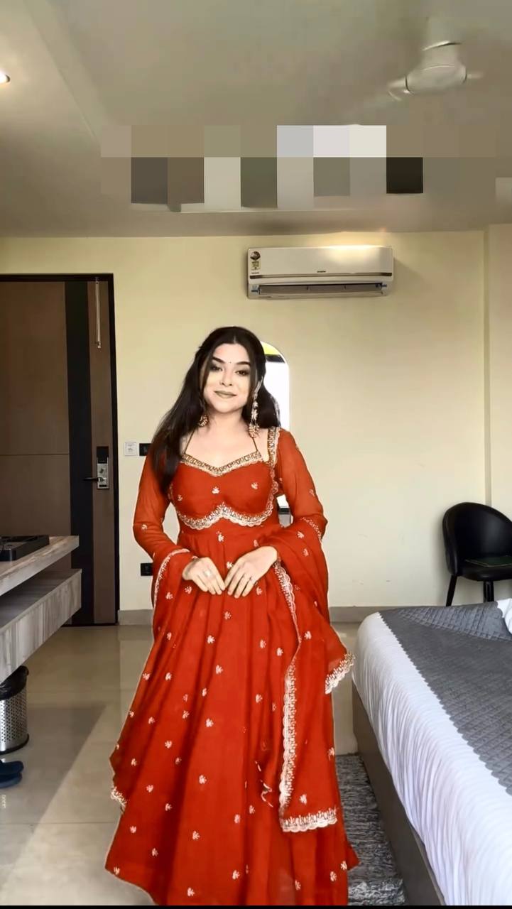 Anarkali suit for Diwali