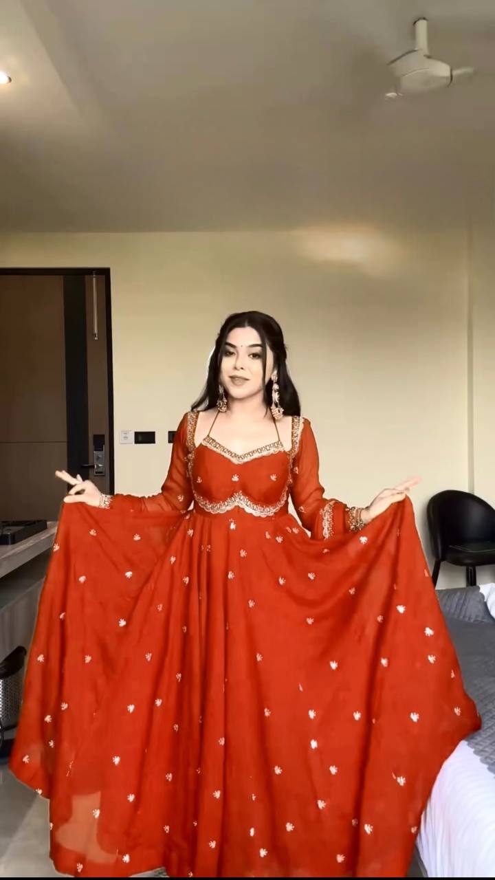Anarkali suit for Diwali