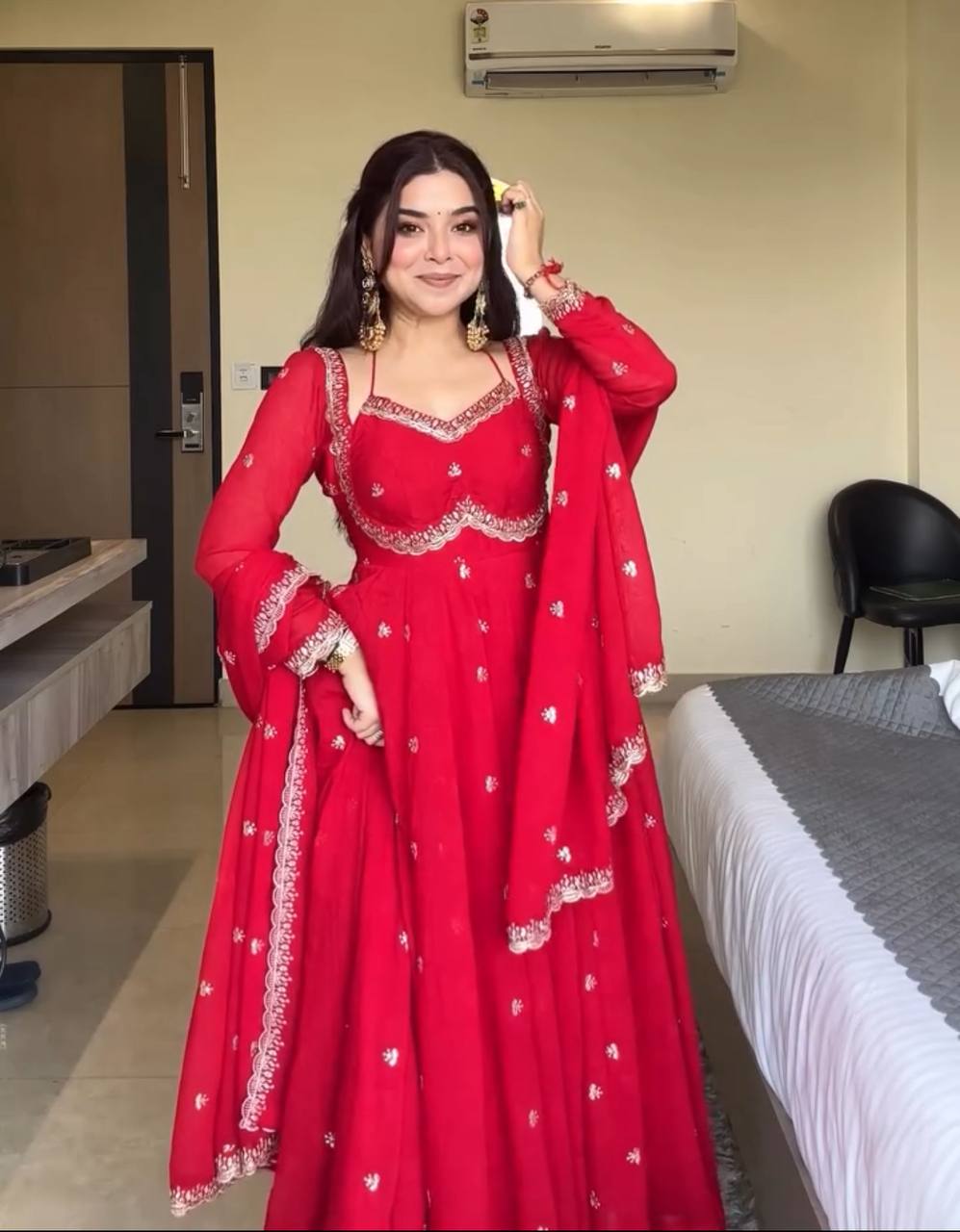 Anarkali suit for Diwali