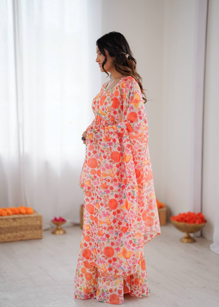 Diwali wear sharara set