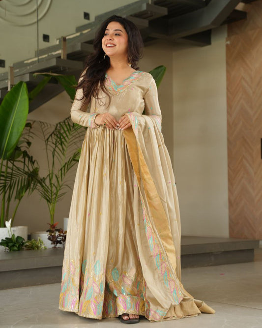 beige Anarkali kurti, designer Anarkali, party wear Anarkali, georgette Anarkali kurti, cotton Anarkali kurti, embroidered Anarkali, Anarkali dress for women, long Anarkali kurti, Anarkali kurti with dupatta, ethnic Anarkali kurti, floor length Anarkali, Anarkali suit set, traditional Anarkali kurti, Anarkali kurti online, wedding Anarkali kurti
