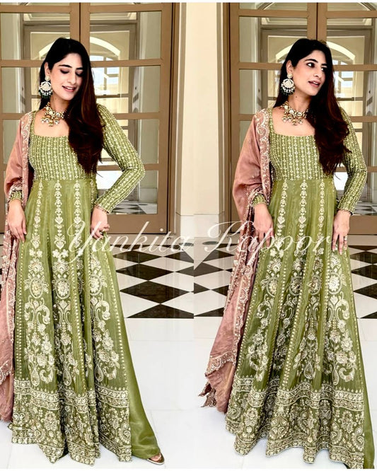 Green Anarkali kurti, designer Anarkali, party wear Anarkali, georgette Anarkali kurti, cotton Anarkali kurti, embroidered Anarkali, Anarkali dress for women, long Anarkali kurti, Anarkali kurti with dupatta, ethnic Anarkali kurti, floor length Anarkali, Anarkali suit set, traditional Anarkali kurti, Anarkali kurti online, wedding Anarkali kurti