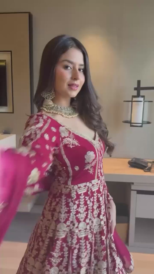 Festive Special Karwa Chauth Lehenga kurti